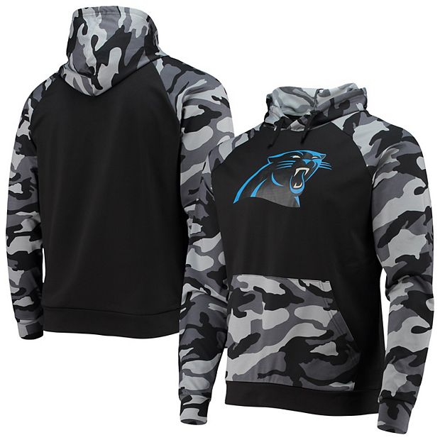 Carolina Panthers NFL Hoodie 47' Brand Men's Large Black Graphic