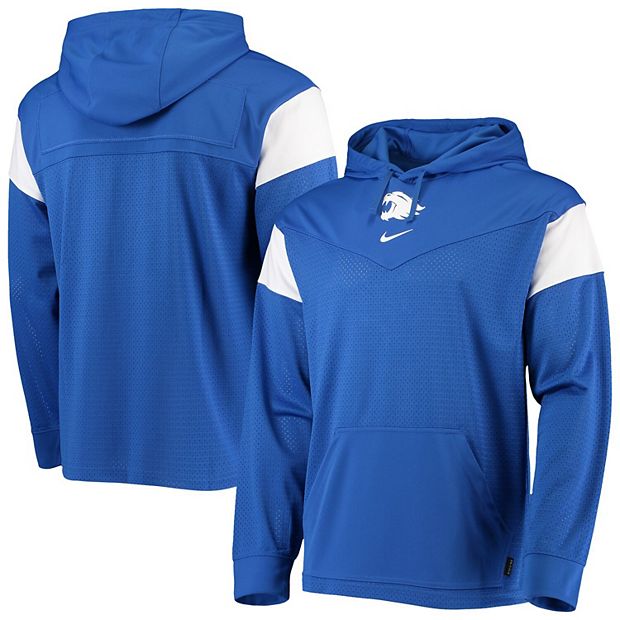 Men s Nike Royal Kentucky Wildcats Sideline Jersey Pullover Hoodie