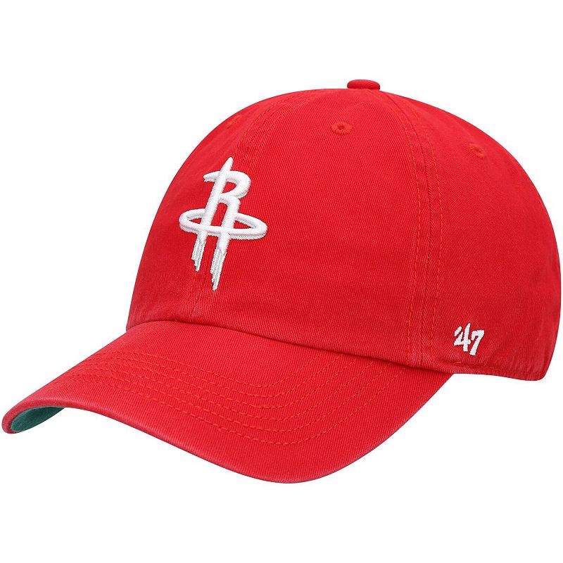 Men's '47 Red Houston Rockets Team Franchise Fitted Hat,