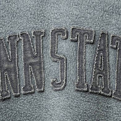 Women's Pressbox Navy Penn State Nittany Lions Ponchoville Pullover Sweatshirt