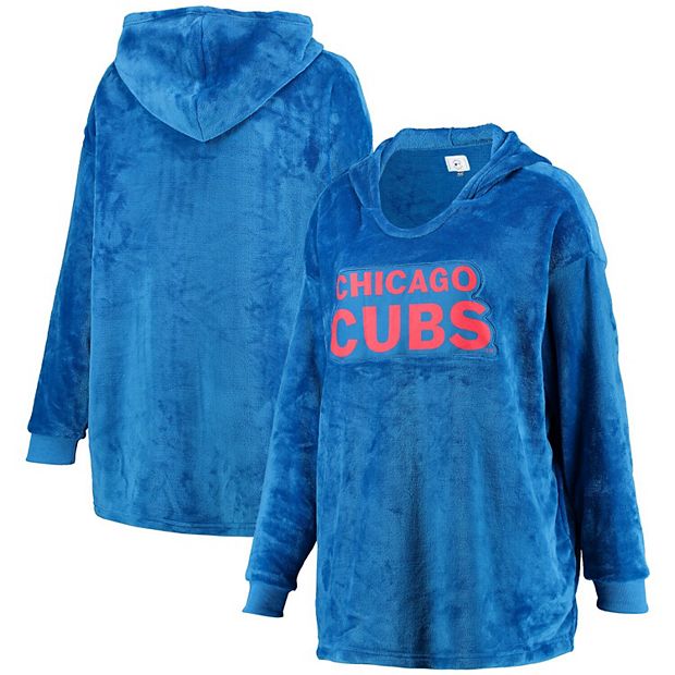 FOCO Men's Royal Chicago Cubs Big Logo Button-Up Shirt