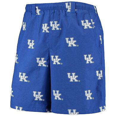 Men's Columbia PFG Royal Kentucky Wildcats Backcast II 8" Omni-Shade Hybrid Shorts