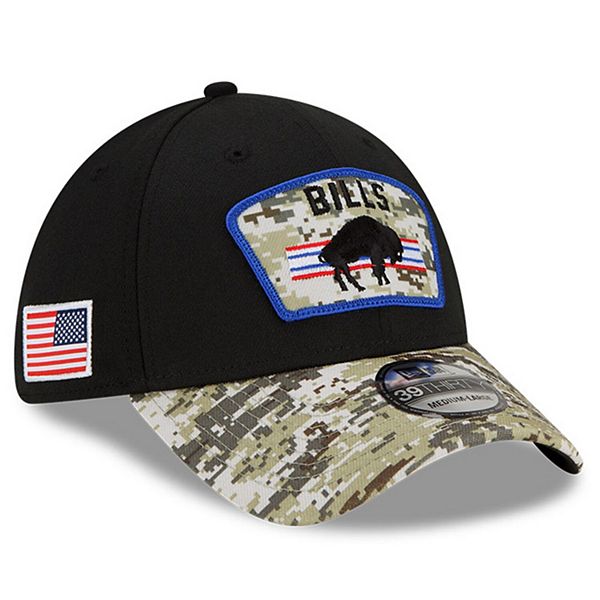 New Era Buffalo Bills Camo/Black Basic 9TWENTY Trucker Snapback Hat