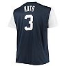 Men's Babe Ruth Navy/White New York Yankees Cooperstown Collection Player Replica Jersey
