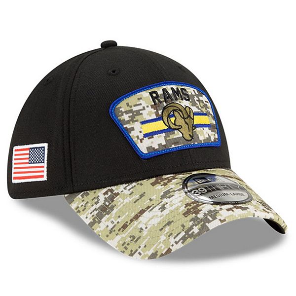 Men's New Era Black/Camo Minnesota Vikings 2021 Salute To Service