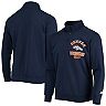 Men's Starter Navy Denver Broncos Heisman Quarter-Zip Jacket