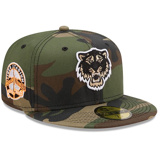 New Era Detroit Tigers Camo Tiger Stadium Flame Undervisor 59FIFTY