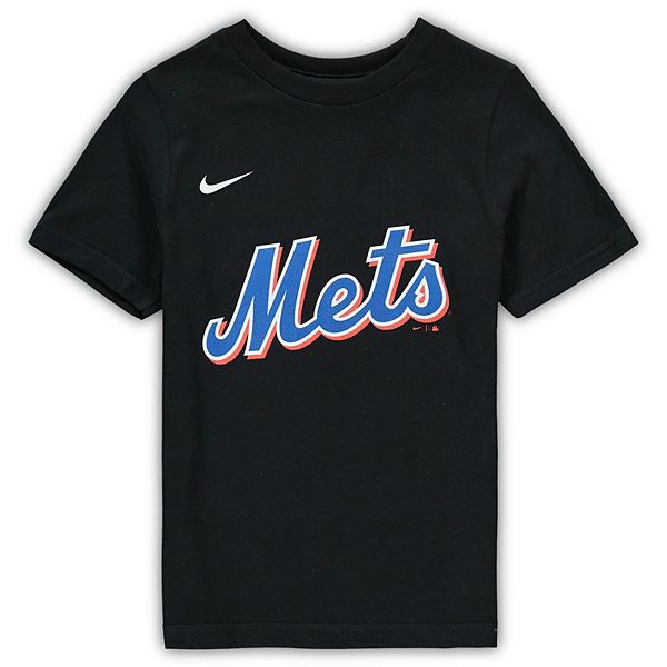 NY Mets black t-shirt, brand new, Size 12/14, 100% cotton, MLB merch