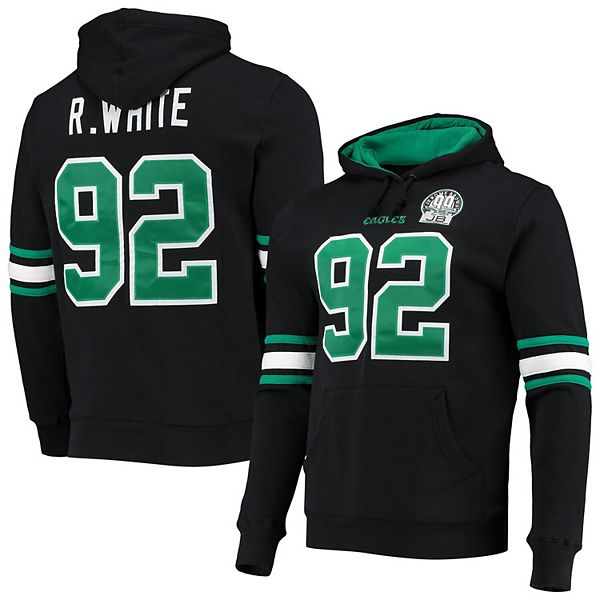 Reggie White Philadelphia Eagles Mitchell & Ness Retired Player Name &  Number Mesh Hoodie T-Shirt - Kelly Green