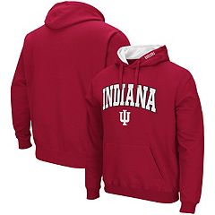 Colosseum Athletics Black And Red Louisville Cardinals Aidan Half-zip Hoodie