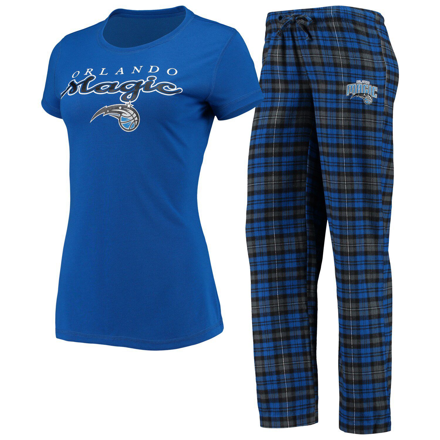 Men's Los Angeles Dodgers FOCO Royal Ugly Pajama Set