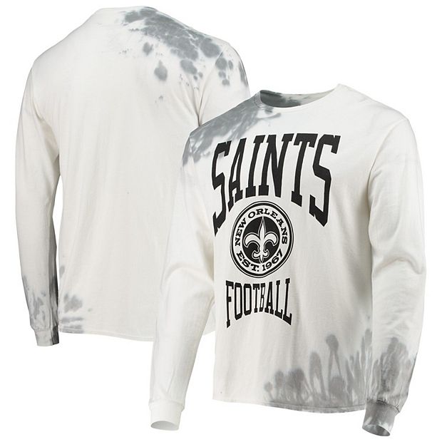 Men's Nike Black New Orleans Saints Fan Gear Color Bar Long Sleeve T-Shirt