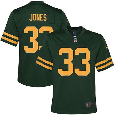 Youth Nike Aaron Jones Green Green Bay Packers Game Jersey