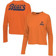 Women's G-III 4Her by Carl Banks Orange Denver Broncos Post Season Long Sleeve V-Neck T-Shirt Size: Small