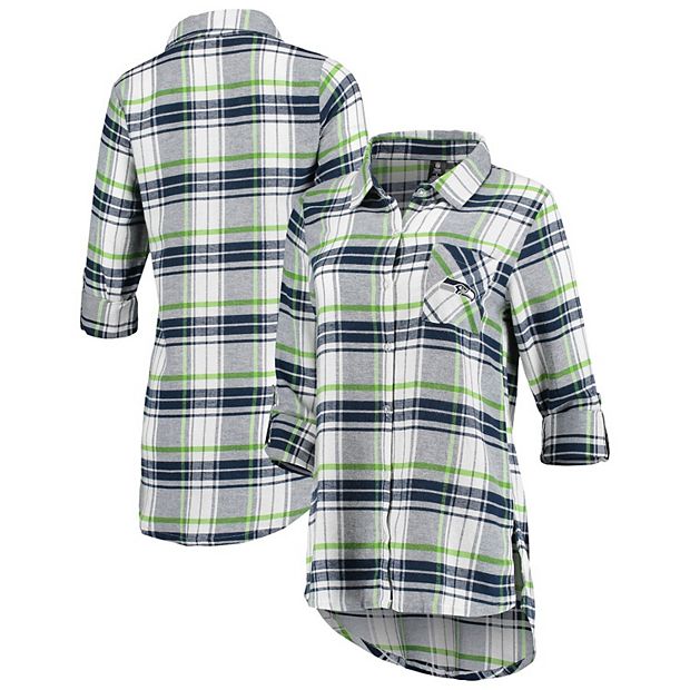 Concepts Sport Green Bay Packers Green/Black Big & Tall Flannel Sleep Set