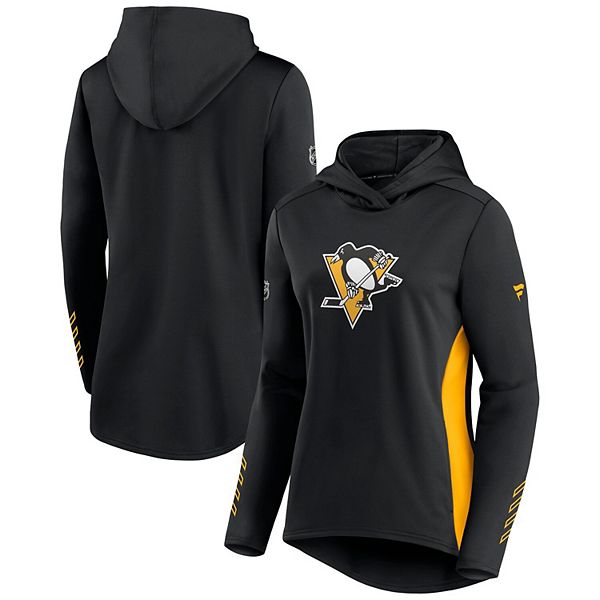 Women's Fanatics Branded Black/Gold Pittsburgh Penguins Authentic Pro ...