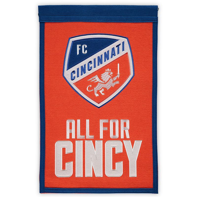 FC Cincinnati Champs Banner, FCC Blue
