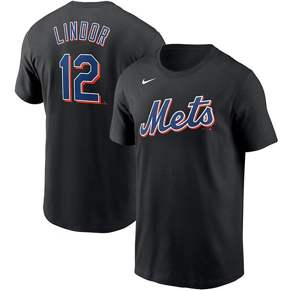 Francisco Lindor New York Mets Big & Tall Name & Number T-Shirt