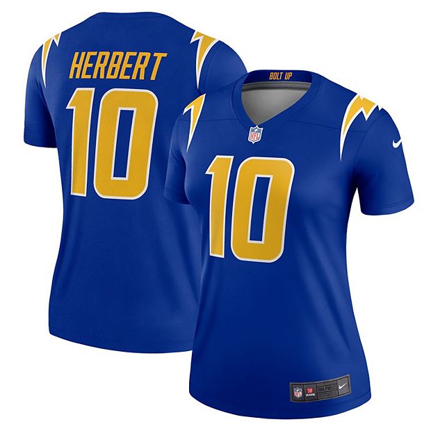 Women's Nike Justin Herbert Royal Los Angeles Chargers Legend Jersey