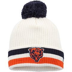 Chicago Bears Youth Retro Pixel Cuffed Winter Beanie Hat Blue 
