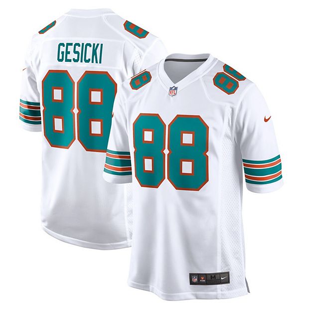 Men's Nike Mike Gesicki White Miami Dolphins Alternate Game Jersey