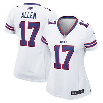 Women's Nike Josh Allen White Buffalo Bills Game Player Jersey