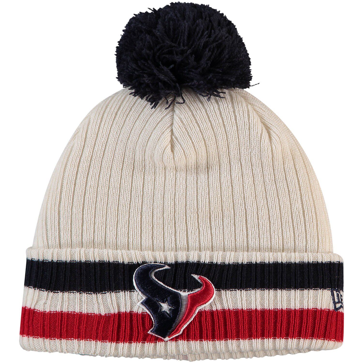 Lids Dallas Cowboys '47 Bering Cuffed Knit Hat with Pom - Navy