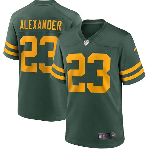 Men's Nike Jaire Alexander Green Green Bay Packers Alternate Game Player  Jersey