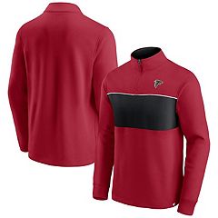 Men's Starter Red Atlanta Falcons Heisman Quarter-Zip Jacket