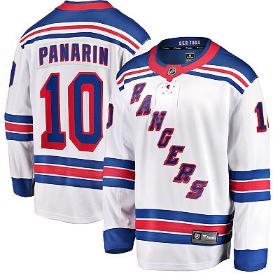 Men's Fanatics Branded Artemi Panarin White New York Rangers Away ...