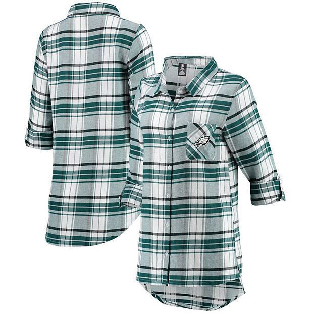 philadelphia eagles flannel shirt