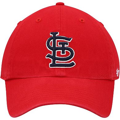 Men's '47 Red St. Louis Cardinals Game Clean Up Adjustable Hat