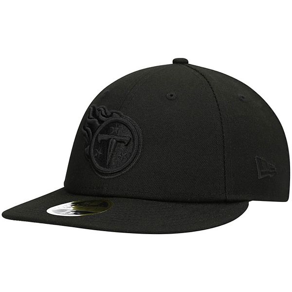 New Era 59FIFTY Black Dome Tennessee Titans 20th Anniversary Patch Hat - Black Black / 7 1/8