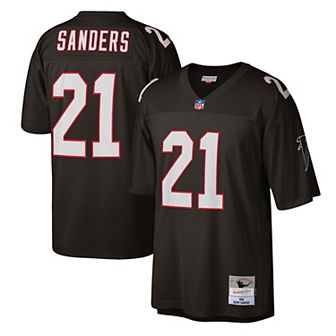 Men's Mitchell & Ness Deion Sanders Black Atlanta Falcons Legacy Replica Jersey