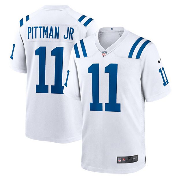 Men's Nike Michael Pittman Jr. White Indianapolis Colts Game Jersey