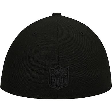 Men's New Era Black Baltimore Ravens Black on Black Low Profile 59FIFTY II Fitted Hat