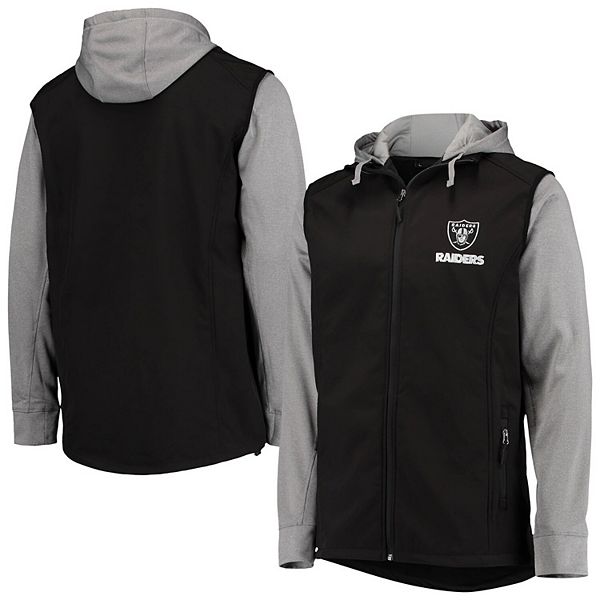 Men's Nike Black Las Vegas Raiders Big & Tall Fan Gear Prime Logo Fleece Performance Pullover Hoodie