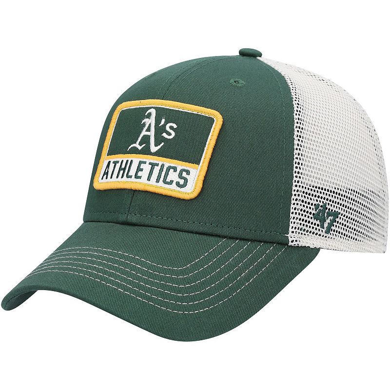 Youth 47 Green Oakland Athletics Zoomer MVP Trucker Snapback Hat, OAS Gree