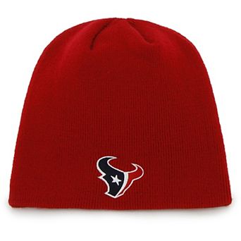 Men's '47 Red Houston Texans Secondary Logo Knit Beanie