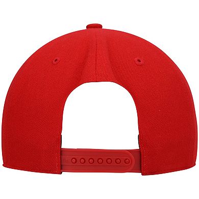 Men's '47 Red Tampa Bay Buccaneers Street Script MVP Snapback Hat