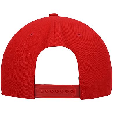 Men's '47 Red Tampa Bay Buccaneers Street Script MVP Snapback Hat