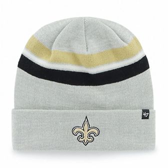 Men's '47 Gray New Orleans Saints Monhegan Cuffed Knit Hat