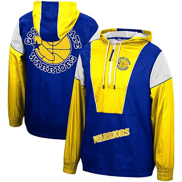  Mitchell & Ness Golden State Warriors Half Zip Anorak