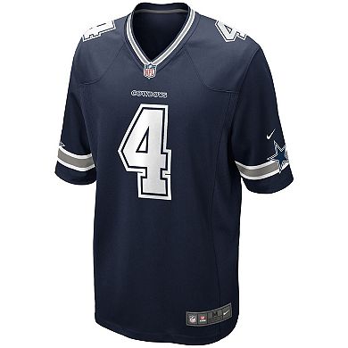 Youth Nike Dak Prescott Navy Dallas Cowboys Game Jersey