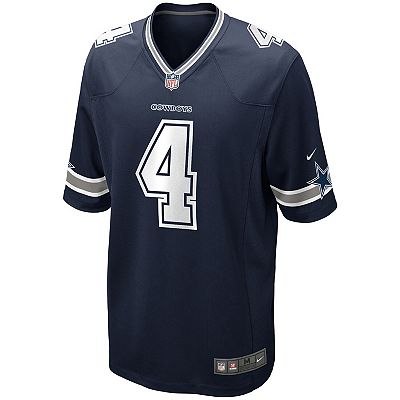 NEW DALLAS COWBOYS “ DAK PRESCOTT “ #4 NIKE ON FIELD JERSEY - SIZE: good 44 MED/LRG