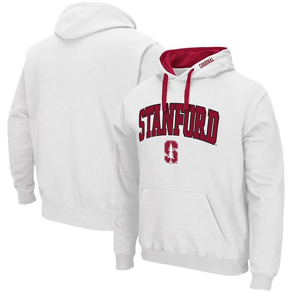 Colosseum Men's Stanford Cardinal Grey Hoodie