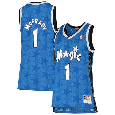 Women's Mitchell & Ness Tracy McGrady Blue Orlando Magic 2000/01 Hardwood Classics Swingman Jersey