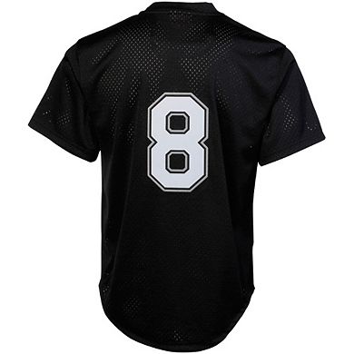 Men's Mitchell & Ness Bo Jackson Black Chicago White Sox 1993 Authentic Cooperstown Collection Batting Practice Jersey