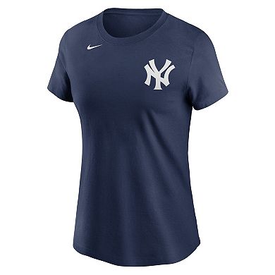 Women's Nike Anthony Rizzo Navy New York Yankees Name & Number T-Shirt