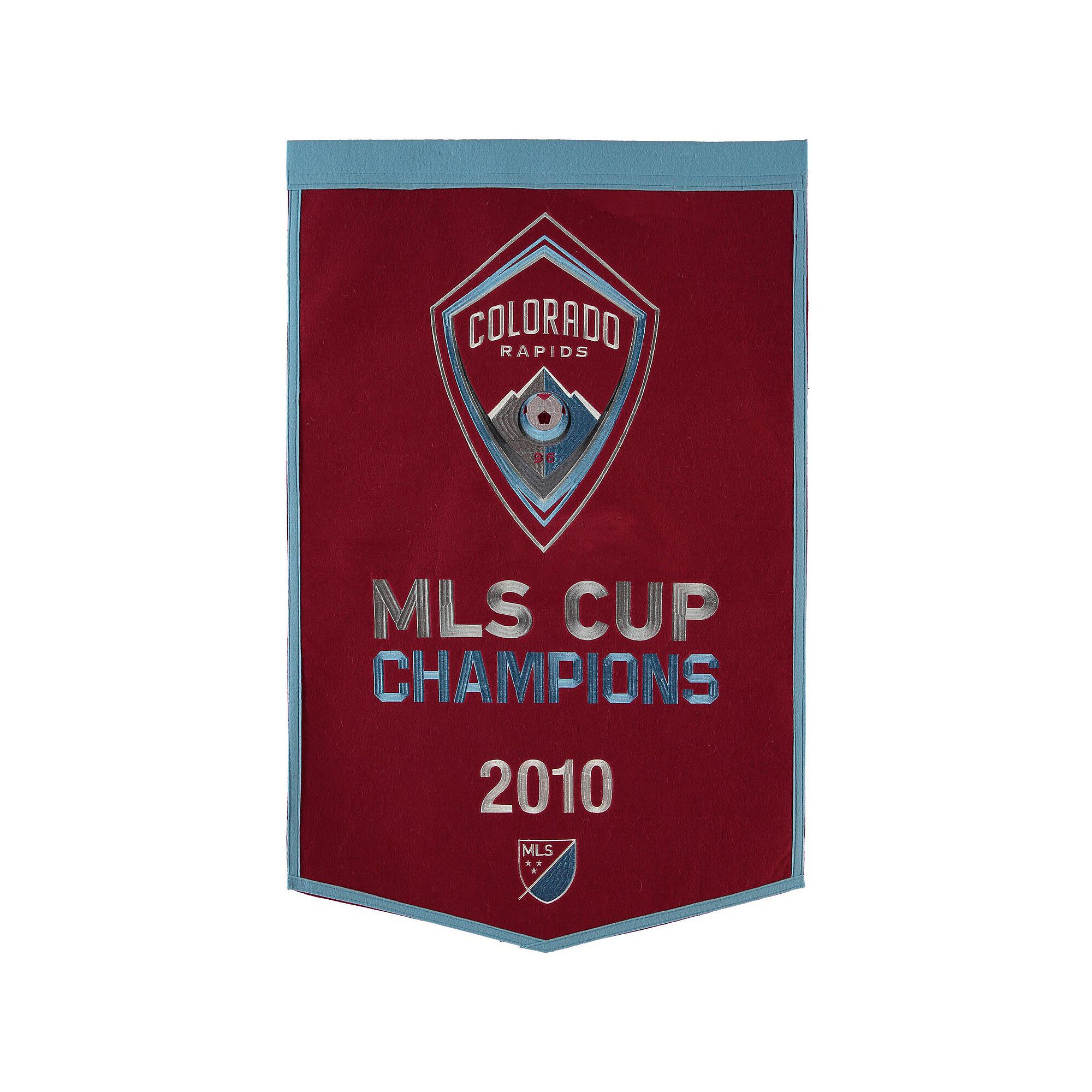 Colorado Rapids Dynasty Banner, Cor Red